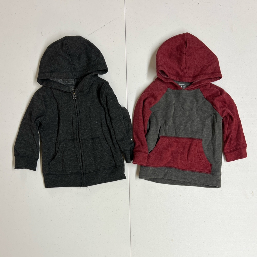 Jumping Beans Baby Boy Softest Fleece Hoodies 18M
